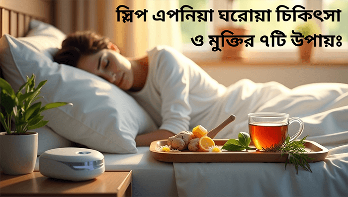 স্লিপ এপনিয়া ঘরোয়া চিকিৎসা