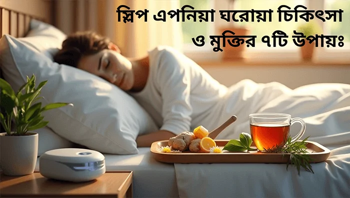 স্লিপ এপনিয়া ঘরোয়া চিকিৎসা